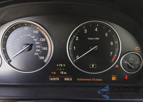 2014 BMW 535I из США, поврежденный, VIN WBA5B1C53ED481310